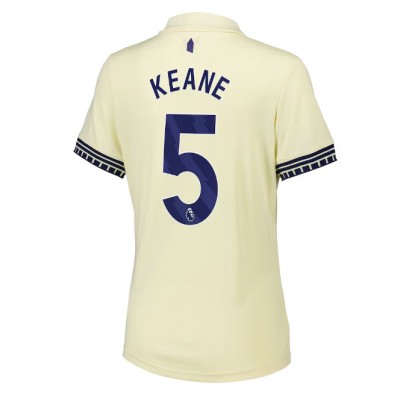 Ženski Nogometni dresi Everton Michael Keane #5 Gostujoči 2025-26 Kratek Rokav Ženski Nogometni dresi Everton Michael Keane #5 Gostujoči 2025-26 Kratek Rokav